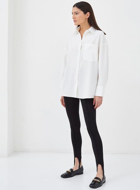 Flore Buttoned Shirt White