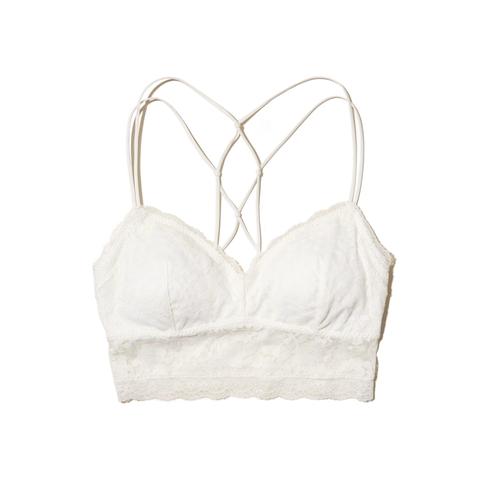 Strappy Longline Bralette With Removable Pads