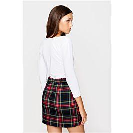 Minigonna Stampa Tartan