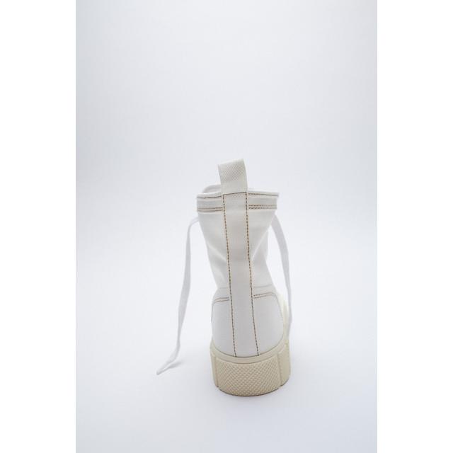 zara high top trainers