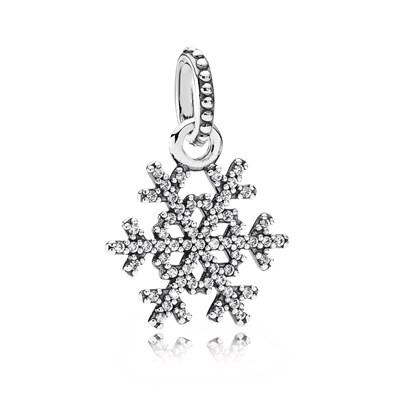 Charm Pendente Fiocco Di Neve