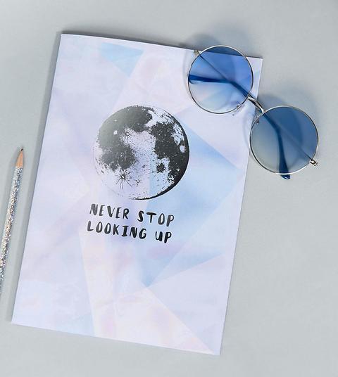 Esclusiva Ohh Deer - Never Stop Looking Up - Quaderno A4 - Multicolore