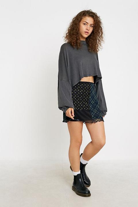 mesh skirt urban outfitters