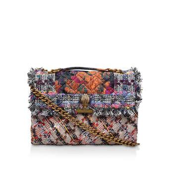 Review: Kurt Geiger London Large Kensington Tweed Shoulder Bag (Chanel 19  Bag Lookalike) - Elle Blogs