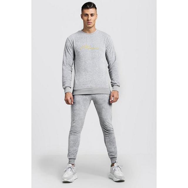 boohoo man signature tracksuit