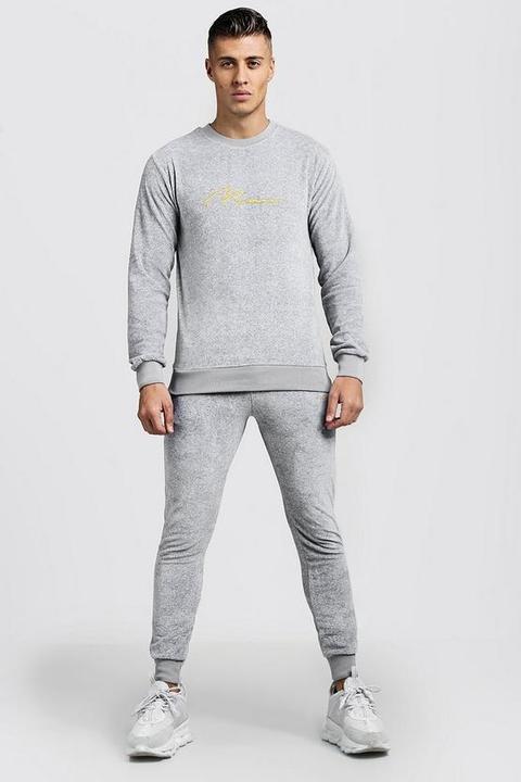 man signature tracksuit