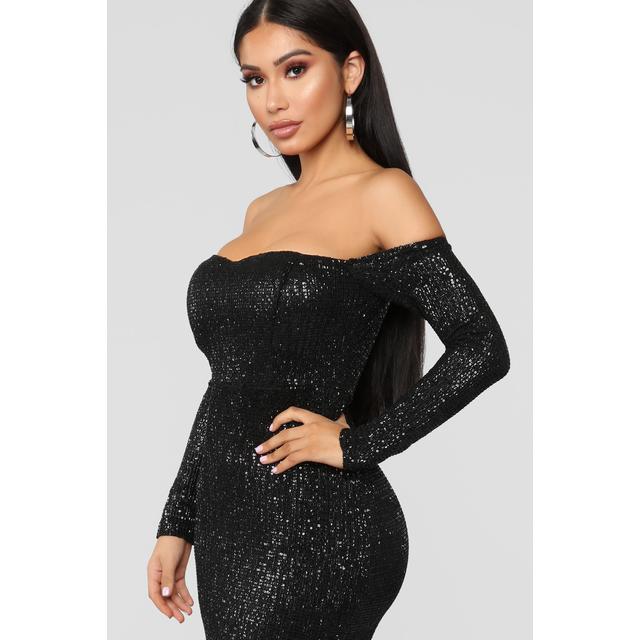 got class sequin dress