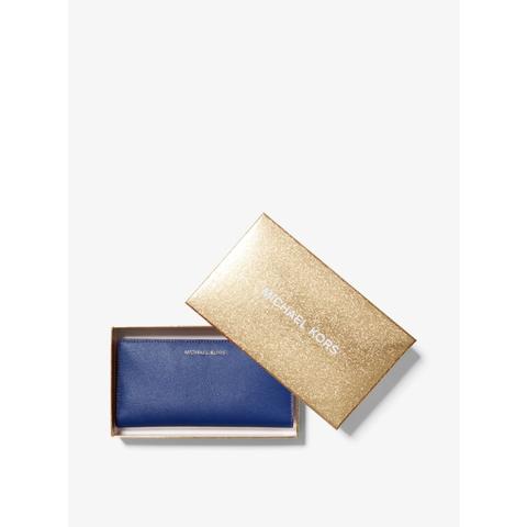 medium crossgrain leather slim wallet