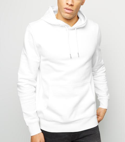 new look white hoodie