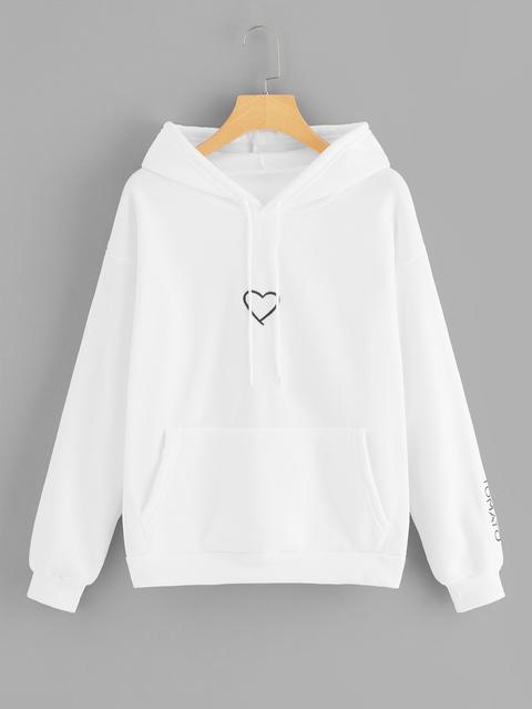 felpa con tasca a marsupio