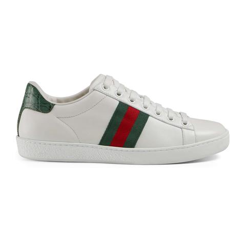 Sneaker Bassa Ace In Pelle