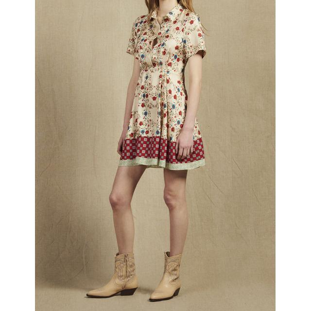 sandro robe chemise