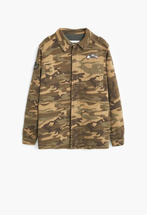 Chaqueta Estilo Militar