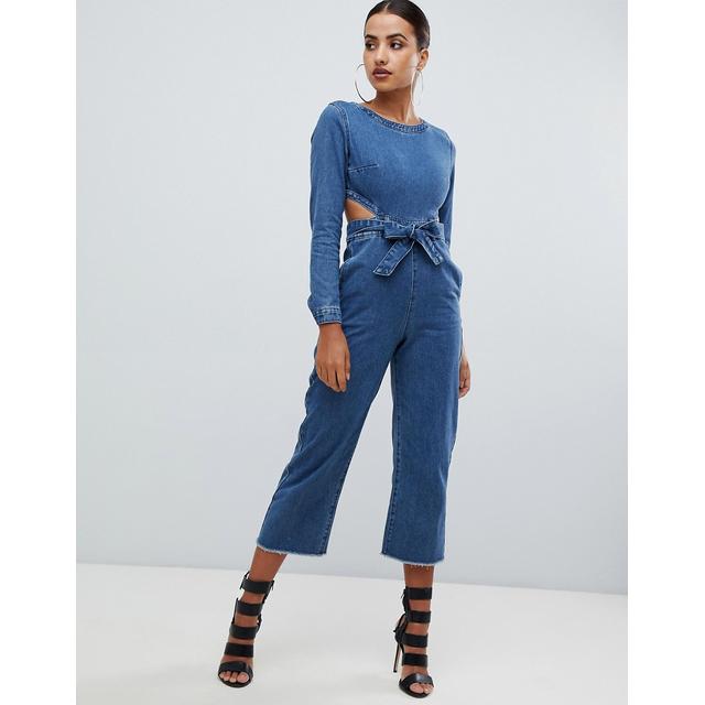 asos jeans jumpsuit