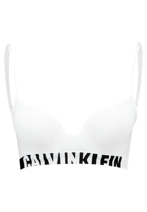 Calvin Klein Underwear Reggiseno Con Spalline Regolabili White