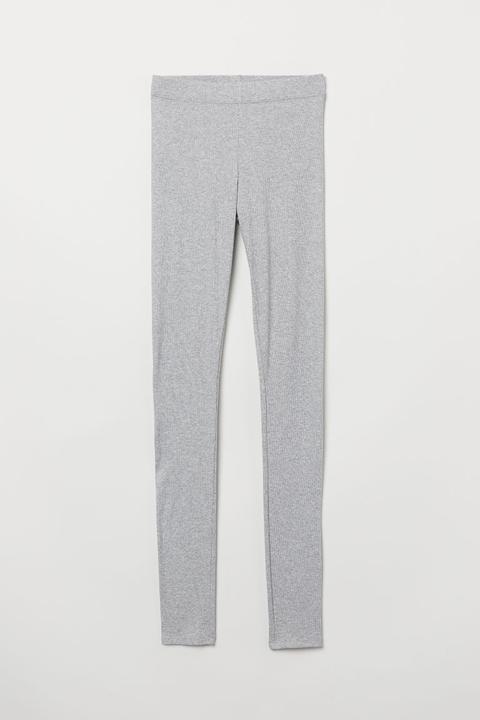 Legging Côtelé - Gris