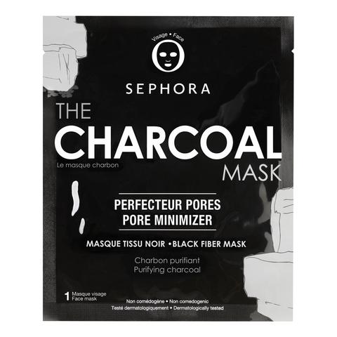 The Charcoal Mask Maschera Al Carbone - Maschera In Tessuto Nero