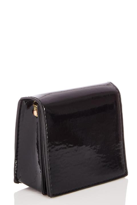 Black Patent Mini Bag