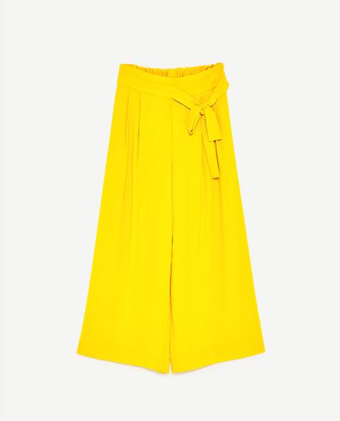 Pantalón Cropped Lazada Lateral