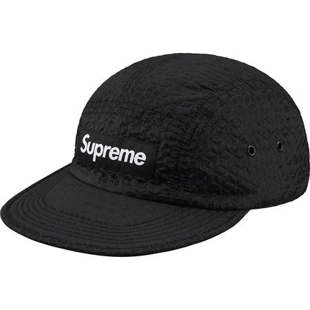 Geometric Ripstop Camp Cap