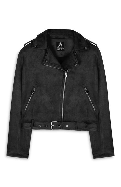 Black Biker Jacket