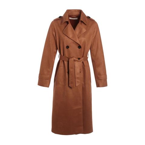 trench droit femme