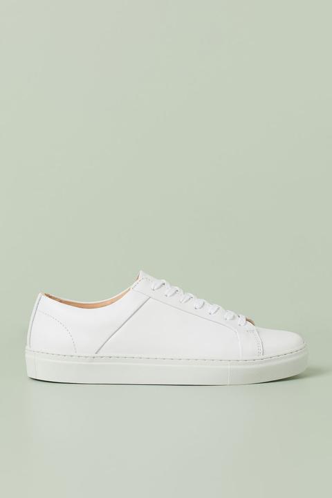 white trainers h&m