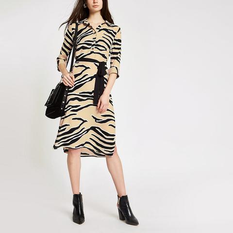 river island zebra dress