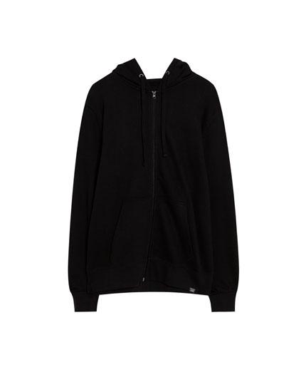 Sudadera Básica Cremallera Capucha