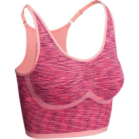 Sujetador-top Yoga+ Sin Costura Mujer Rosa Domyos from Decathlon on 21 ...