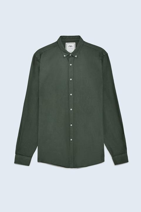 Camisa Estructura Oxford