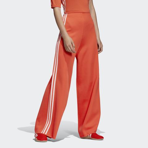 peach adidas pants