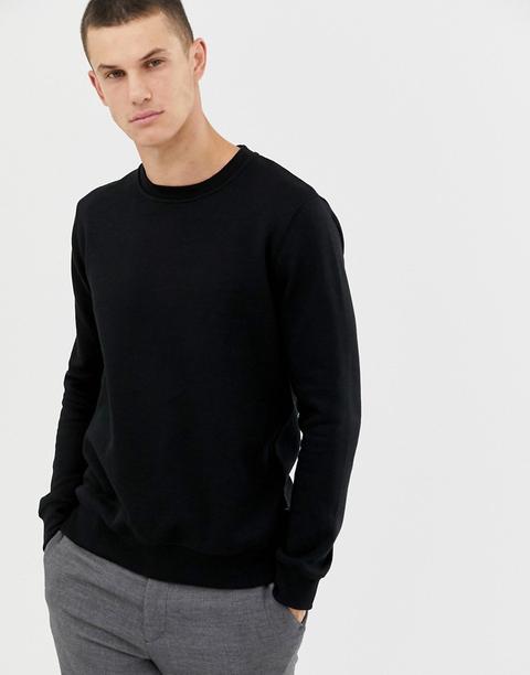 Sudadera Negra De Burton Menswear