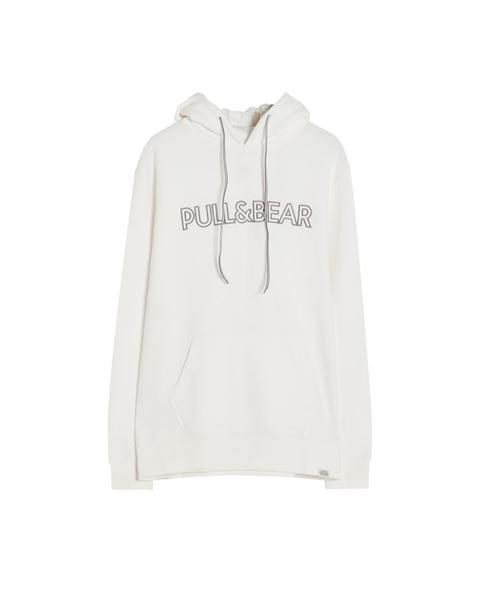 Sudadera Con Capucha Y Logo Pull&bear