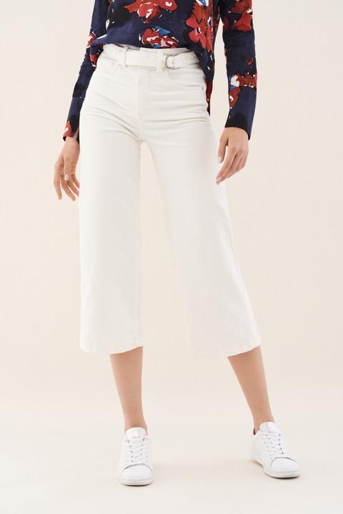 Outlet Pantalones Secret Glamour Push In Flare Culotte De Pana