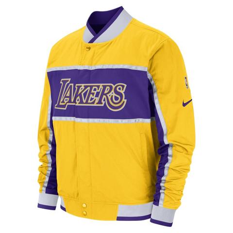 Los Angeles Lakers Nike Courtside Nba-jacke Für Herren - Gelb