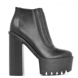 Angie - Cleated Platform Boots