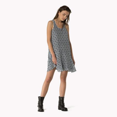 Vestido Skater Estampado