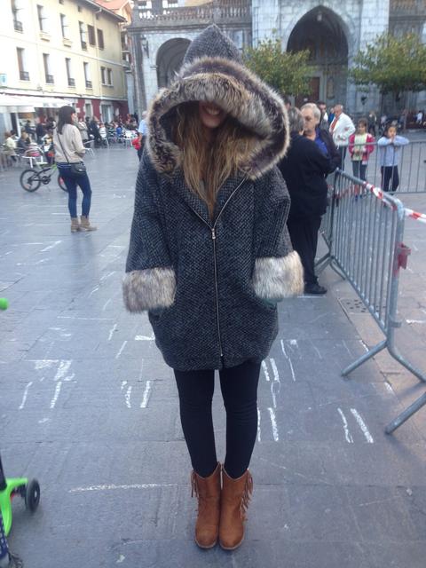 Chaqueta Oversize Negra