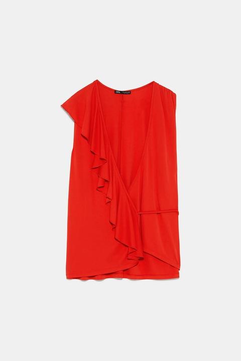 Camiseta Cruzada Volante