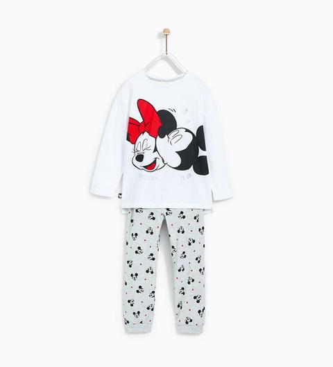 Pijama Minnie Y Mickey Mouse