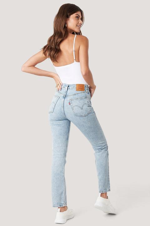 Levi's 501 Crop Jeans - Blue