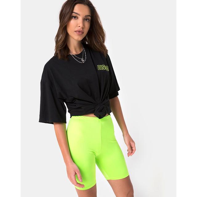 fluro bike shorts