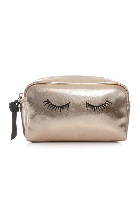 Rose Gold Makeup Bag