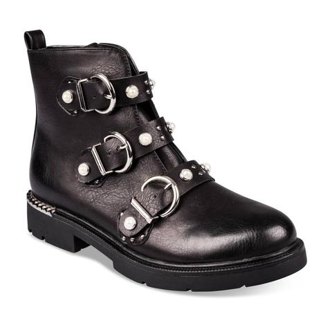 Bottines Plates Noir Myb