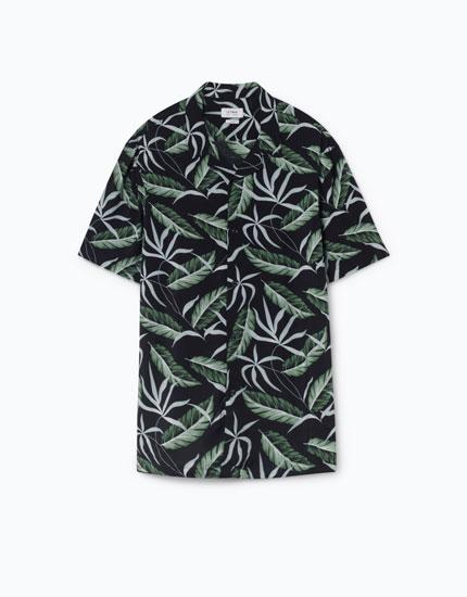 Camisa Estampado Tropical