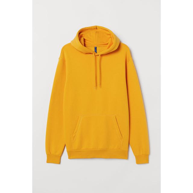 h and m yellow hoodie