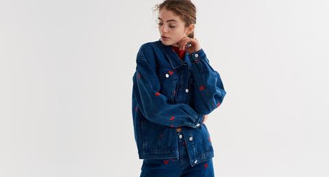 Lazy Oaf Denim Love Jacket