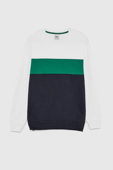 Sudadera Color Block