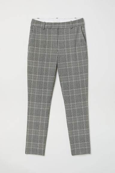 H & M - Pantaloni A Sigaretta - Bianco